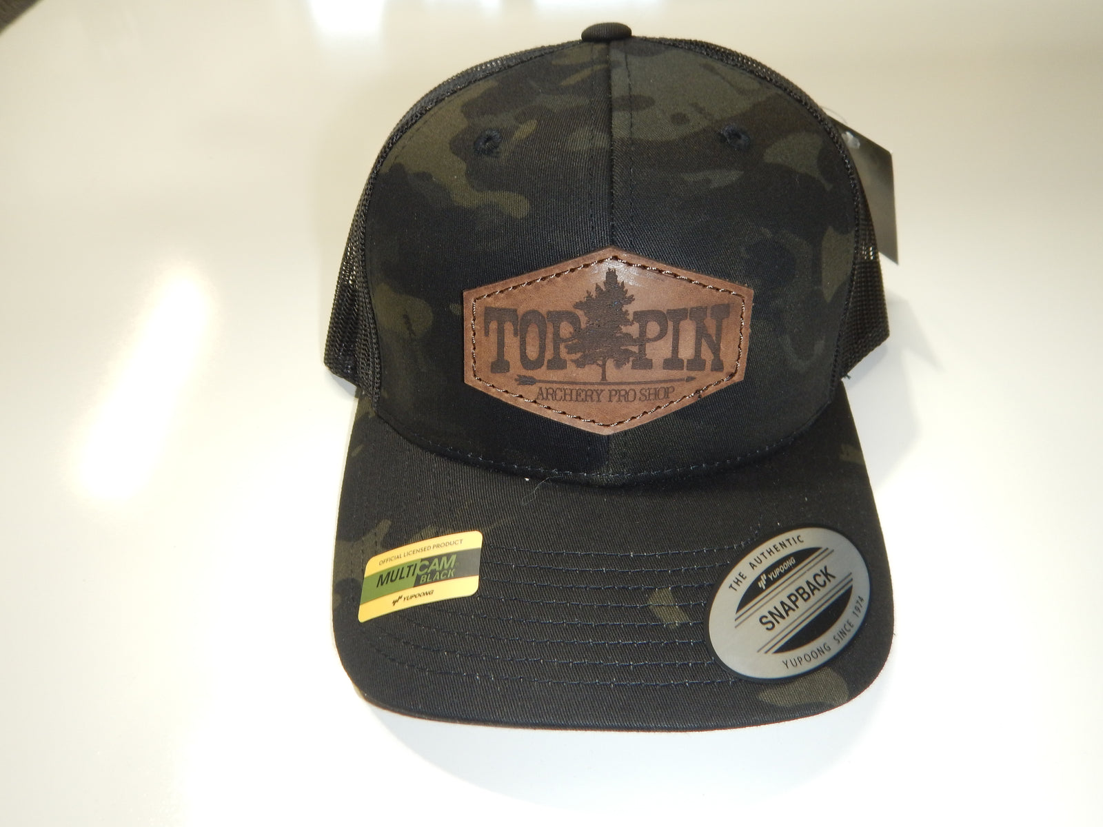 Top Pin Multi Cam Hat